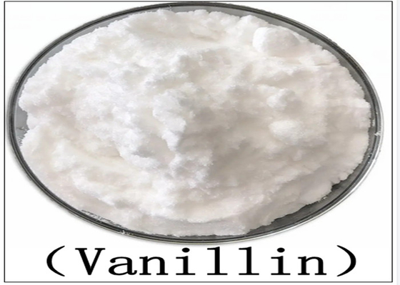 bulk CAS 121-33-5 C8H8O3 flavor enhancer natural food grade additives vanillin powder